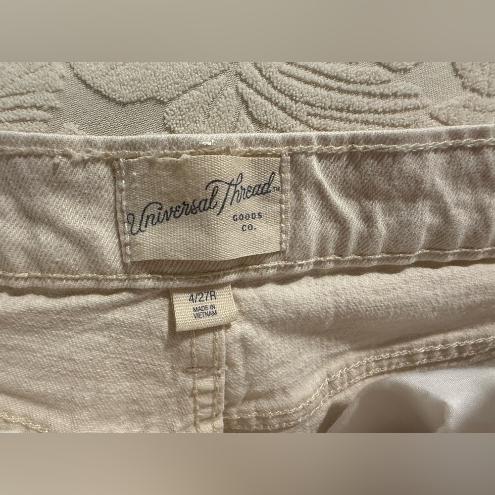 Universal Thread Beige Denim Pants - image 3